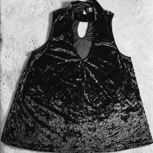 Adorable black  juniors blouse